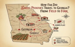 How Far Did Sweet Potatoes Travel to Georgia? From Field to Fork
