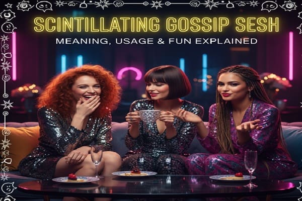 Scintillating Gossip Sesh Meaning, Usage & Fun Explained